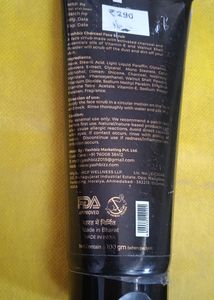 Charcoal Face Scrub (Fresh New Unused)