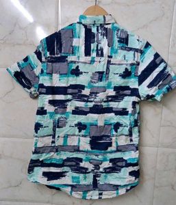 Men's Short Sleeve Printed Shirt