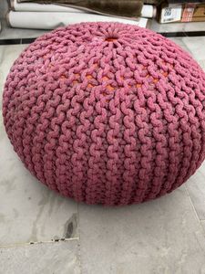 Pink Modern Pouf/Puffy For Living Room