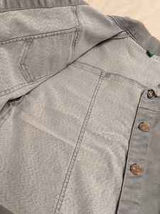 Stylish Grey Denim Jacket