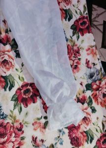 Chic Floral Print Maxi Dress