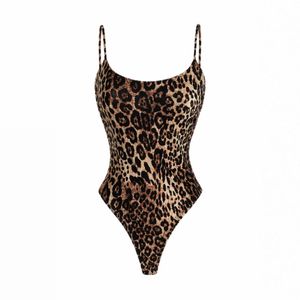 Leopard Print Bodysuit