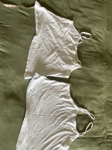 Bundle of 2 White Camisoles