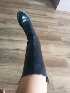H&amp;M Black Knee Boots