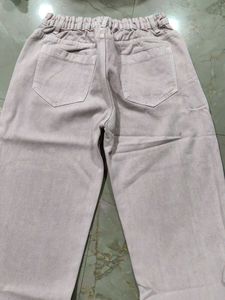 Pink cute jeans