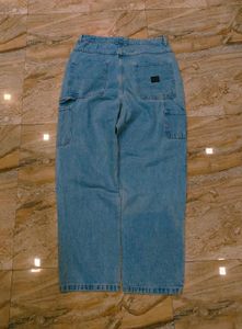 Light Wash Baggy Jeans
