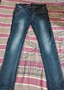 Blue Wash Denim Jeans