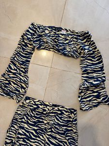 Zebra Printed Co Ord