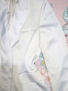white blazer