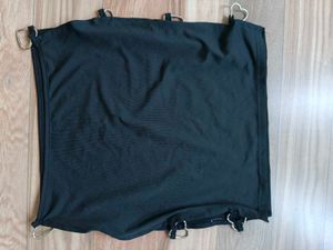 Black Heart Detail Tube Top
