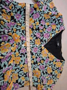 Floral Peplum Top