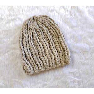 Big Size Knitted look crochet 🧶 Beanie