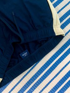 Men's Blue &amp; Cream Track Pants