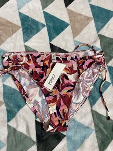 New with tag ESPRIT Floral Print Bikini Bottoms