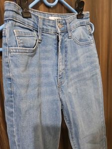 Light Wash Denim Jeans