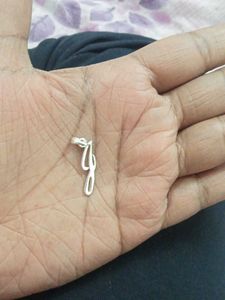 sterling Silver 'g' Initial Pendant