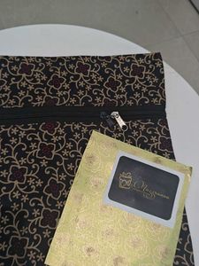 Designer Pouch with Zipper