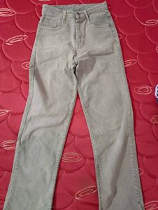 Women's Green Cargo Jeans