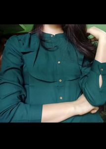 Emerald Green Blouse