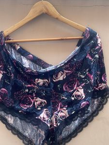Floral Lace Pajama Shorts