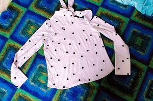 Very Beautiful Dot Print Stylish Shirt