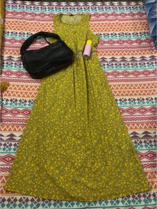 Floral Print Maxi Dress