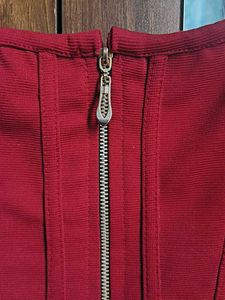 Stylish Red Corset Top