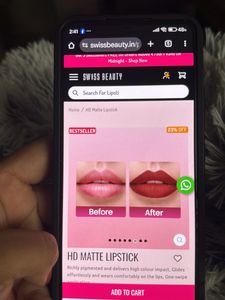 Swiss Beauty - HD Matte Lipstick