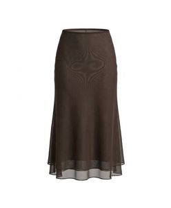 Brown Bow Mermaid Skirt