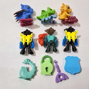 Kinder Joy Dragon Collection–Figures &amp; Accessories