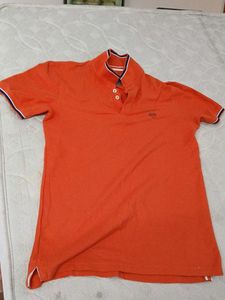 Men's Orange Polo T-Shirt