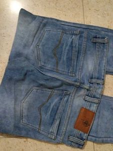 Classic Men's Blue Denim Jeans