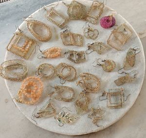 Unique Handmade Resin Earrings