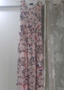 Beauriful Floral Maxi Dress - sleeveless