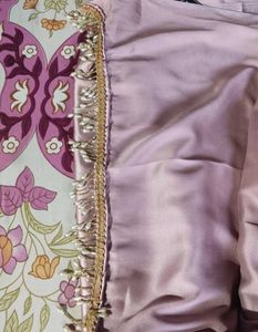 Satin saree