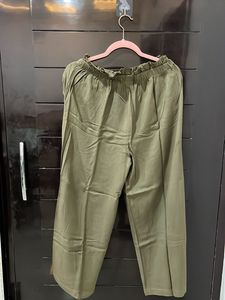 Olive Green Pants Without Belt