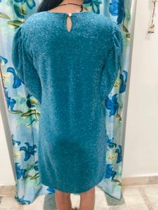 Sparkly Blue Party Dress
