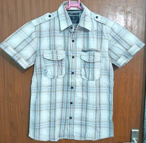 WOODLAND Striped Shirt