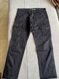 Men's Black Cargo Pants
