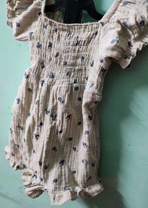 Cute Baby Girl Romper