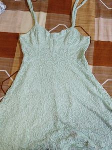 Sweet Lace Mini Dress