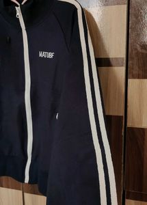 Men's Navy Blue Track Jacket