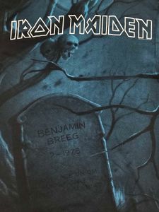 Vintage 2007 Iron Maiden Benjamin Breeg Tshirt