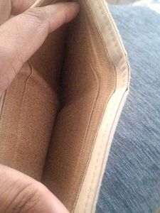 Mango Beige Foldable Wallet