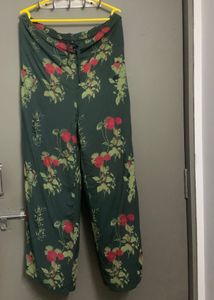 Stylish Floral Print Palazzo Pants