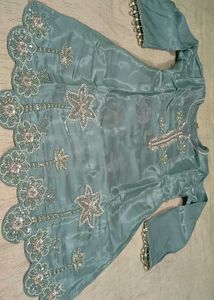 Luxury Kurta Palazzo Set with Dupatta
