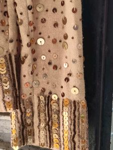 Very Beautiful Gown With Sequence Work Zara Coty