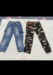 combo 2 kids jeans and two men’s T