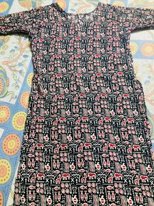 Pure Cotton Jaipuri Printed Kurta