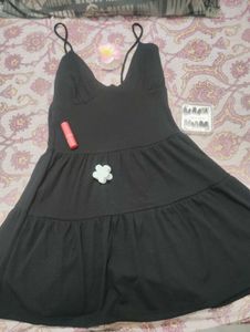 black dress